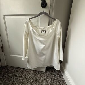 Tuckernuck Whte Off-Shoulder Top